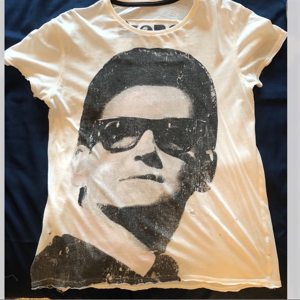 Amplify Icons Roy Orbison Distressed Tee
